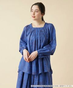 ＊＊Leilian PLUS HOUSE__ / レリアンプラスハウス シャツ・ブラウス | オリエンタル柄ブラウス