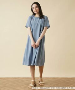＊＊Leilian PLUS HOUSE__ / レリアンプラスハウス ミニ丈・ひざ丈ワンピース | フレアワンピース
