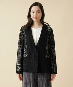 ＊＊Leilian PLUS HOUSE__ / レリアンプラスハウス テーラードジャケット | レースブレザー
