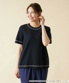 ＊＊Leilian PLUS HOUSE__ / レリアンプラスハウス カットソー | クルーネックニットプルオーバー