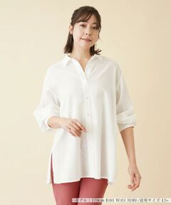 ＊＊Leilian PLUS HOUSE__ / レリアンプラスハウス シャツ・ブラウス | タックスリーブシャツブラウス