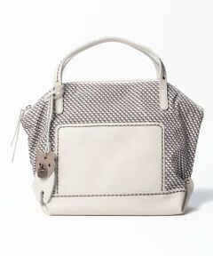 ＊＊Leilian PLUS HOUSE__ / レリアンプラスハウス ハンドバッグ | チャーム付き2WAYハンドバッグ