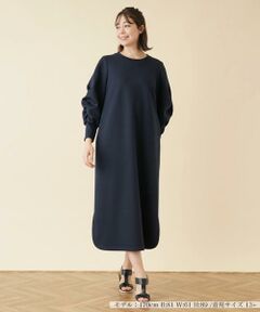 ＊＊Leilian PLUS HOUSE__ / レリアンプラスハウス ミニ丈・ひざ丈ワンピース | ボリュームスリーブワンピース