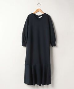 ＊＊Leilian PLUS HOUSE__ / レリアンプラスハウス ミニ丈・ひざ丈ワンピース | ドロップショルダーVネックワンピース