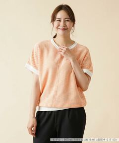 ＊＊Leilian PLUS HOUSE__ / レリアンプラスハウス ニット・セーター | ボーダークルーネックニット