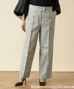 ＊＊Leilian PLUS HOUSE__ / レリアンプラスハウス パンツ | ツイーディーストレートパンツ