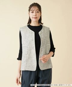 ＊＊Leilian PLUS HOUSE__ / レリアンプラスハウス ベスト | ツイードベスト