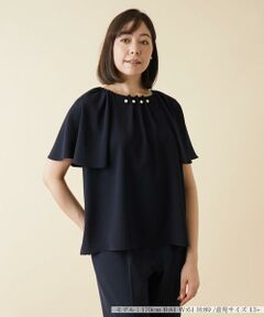 ＊＊Leilian PLUS HOUSE__ / レリアンプラスハウス シャツ・ブラウス | ビジューブラウス