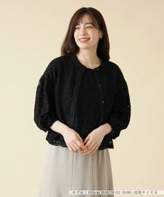 ＊＊Leilian PLUS HOUSE__ / レリアンプラスハウス カーディガン・ボレロ | レースカーディガン