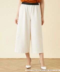 ＊＊Leilian PLUS HOUSE__ / レリアンプラスハウス その他パンツ | ウエストゴムガウチョパンツ