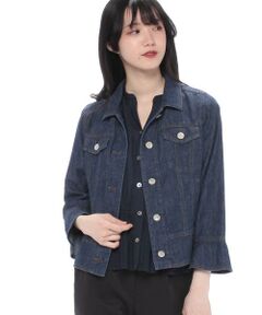 ＊＊Leilian PLUS HOUSE__ / レリアンプラスハウス Gジャン・デニムジャケット | デニムジャケット