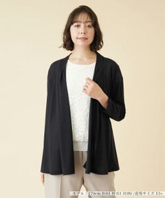 ＊＊Leilian PLUS HOUSE__ / レリアンプラスハウス カーディガン・ボレロ | ノーボタントッパーカーディガン