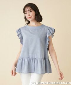 ＊＊Leilian PLUS HOUSE__ / レリアンプラスハウス シャツ・ブラウス | ペプラムブラウス