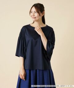 ＊＊Leilian PLUS HOUSE__ / レリアンプラスハウス カットソー | フレアスリーブカットソー