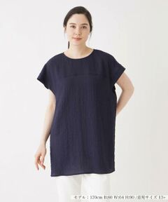 ＊＊Leilian PLUS HOUSE__ / レリアンプラスハウス シャツ・ブラウス | フレンチスリーブブラウス