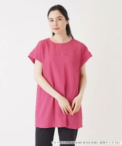 ＊＊Leilian PLUS HOUSE__ / レリアンプラスハウス シャツ・ブラウス | フレンチスリーブブラウス