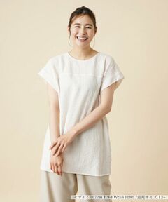 ＊＊Leilian PLUS HOUSE__ / レリアンプラスハウス シャツ・ブラウス | フレンチスリーブブラウス