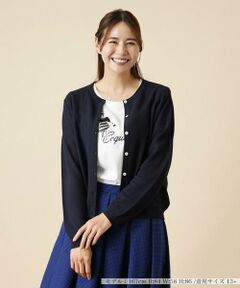 ＊＊Leilian PLUS HOUSE__ / レリアンプラスハウス カーディガン・ボレロ | クルーネックカーディガン