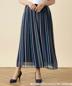 ＊＊Leilian PLUS HOUSE__ / レリアンプラスハウス その他パンツ | ストライプワイドパンツ