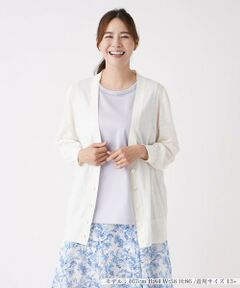 ＊＊Leilian PLUS HOUSE__ / レリアンプラスハウス カーディガン・ボレロ | Vネックカーディガン