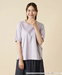 ＊＊Leilian PLUS HOUSE__ / レリアンプラスハウス カットソー | 五分袖Tシャツ