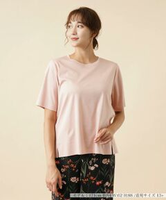 ＊＊Leilian PLUS HOUSE__ / レリアンプラスハウス カットソー | 五分袖Tシャツ