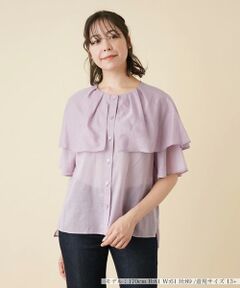 ＊＊Leilian PLUS HOUSE__ / レリアンプラスハウス シャツ・ブラウス | ビッグフリルブラウス