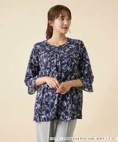 ＊＊Leilian PLUS HOUSE__ / レリアンプラスハウス カットソー | プリントカットソー