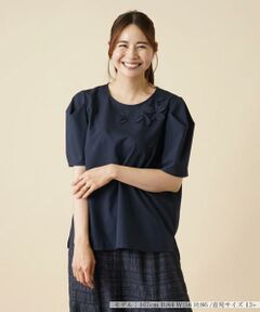 ＊＊Leilian PLUS HOUSE__ / レリアンプラスハウス シャツ・ブラウス | ボタニカルモチーフブラウス