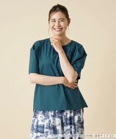 ＊＊Leilian PLUS HOUSE__ / レリアンプラスハウス シャツ・ブラウス | ボタニカルモチーフブラウス