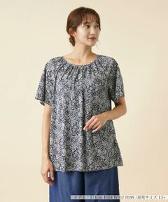 ＊＊Leilian PLUS HOUSE__ / レリアンプラスハウス カットソー | ペイズリー柄カットソー