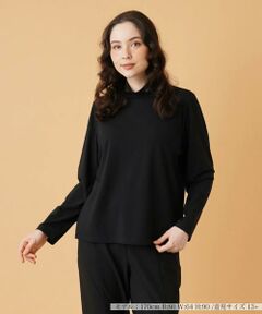 ハイネックカットソー