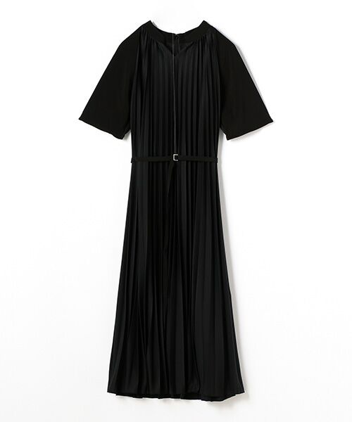 セール プリーツワンピース ミニ丈 ひざ丈ワンピース L Equipe レキップ ファッション通販 タカシマヤファッションスクエア