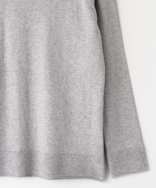 L'EQUIPE / レキップ ニット・セーター | コットンカシミヤ衿付きニットプルオーバー | 詳細3