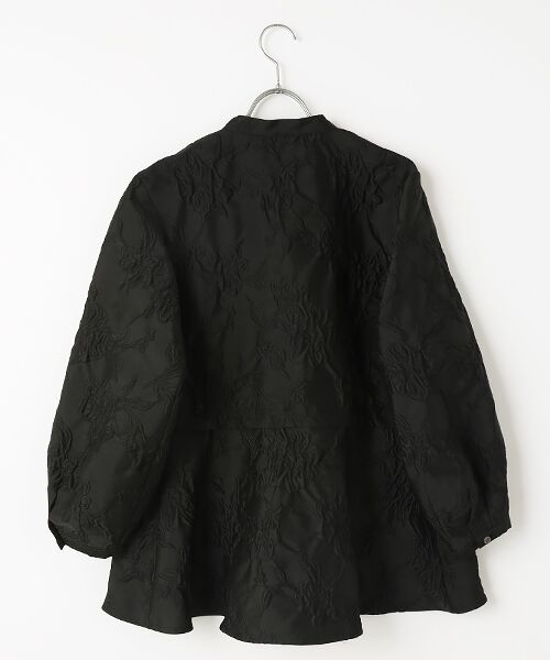 L'EQUIPE / レキップ シャツ・ブラウス | フラワージャガードブラウス | 詳細1