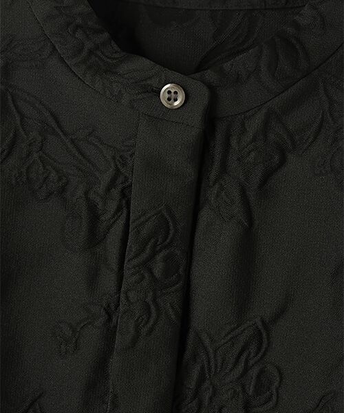 L'EQUIPE / レキップ シャツ・ブラウス | フラワージャガードブラウス | 詳細4