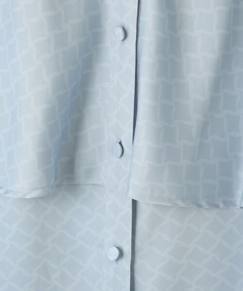 L'EQUIPE / レキップ シャツ・ブラウス | ダイヤ柄プリントブラウス | 詳細5