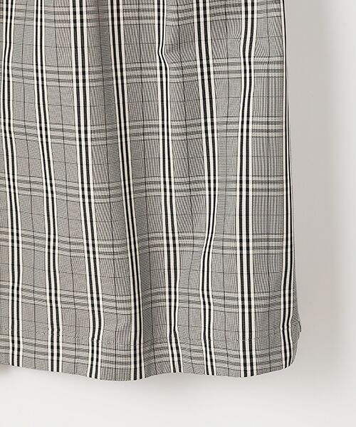 L'EQUIPE / レキップ その他アウター | 先染めメモリーウェザーチェックスタンドカラーコート | 詳細4