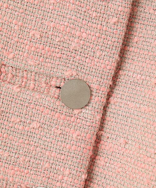 L'EQUIPE / レキップ その他アウター | スラブツイードノーカラージャケット | 詳細1