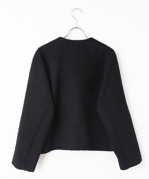 L'EQUIPE / レキップ その他アウター | スラブツイードノーカラージャケット | 詳細2