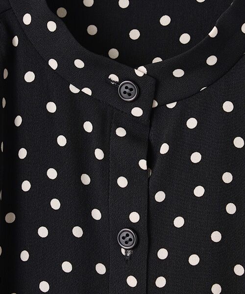 L'EQUIPE / レキップ ロング・マキシ丈ワンピース | ドットプリントロングワンピース | 詳細8