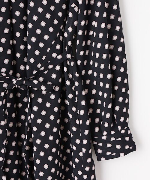 L'EQUIPE / レキップ ロング・マキシ丈ワンピース | スクエアドットプリントワンピース | 詳細3