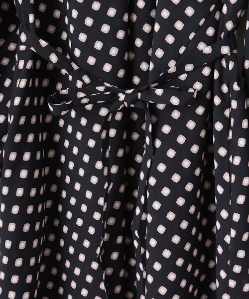 L'EQUIPE / レキップ ロング・マキシ丈ワンピース | スクエアドットプリントワンピース | 詳細6