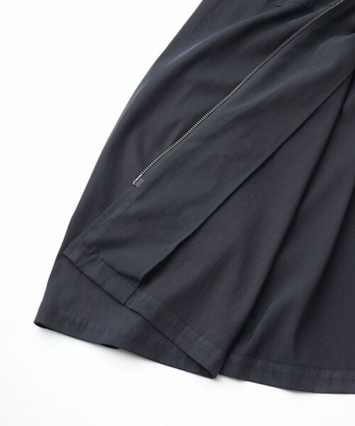 L'EQUIPE / レキップ ロング・マキシ丈ワンピース | キュプラナイロンピーチシャツワンピース | 詳細6