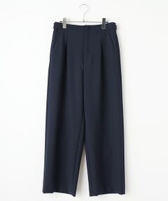 YOSHIKO KRIS-WEBB×L'EQUIPE】ストレッチサテンキャロットパンツ