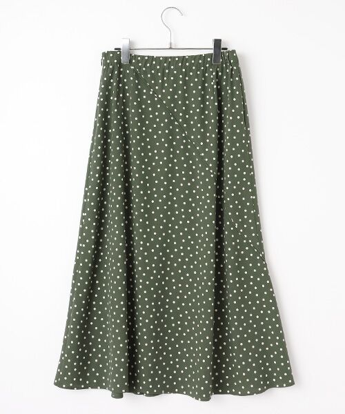 L'EQUIPE / レキップ ロング・マキシ丈スカート | ドットプリントロングスカート | 詳細1