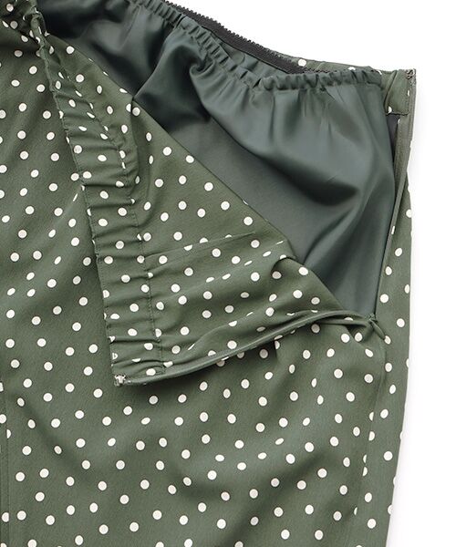 L'EQUIPE / レキップ ロング・マキシ丈スカート | ドットプリントロングスカート | 詳細4