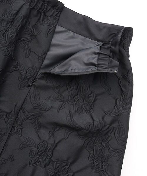 L'EQUIPE / レキップ ロング・マキシ丈スカート | フラワージャガードスカート | 詳細4