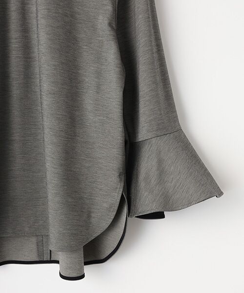 L'EQUIPE / レキップ カットソー | 36Gソロテックスモクロディーフレアスリーブカットソー | 詳細4