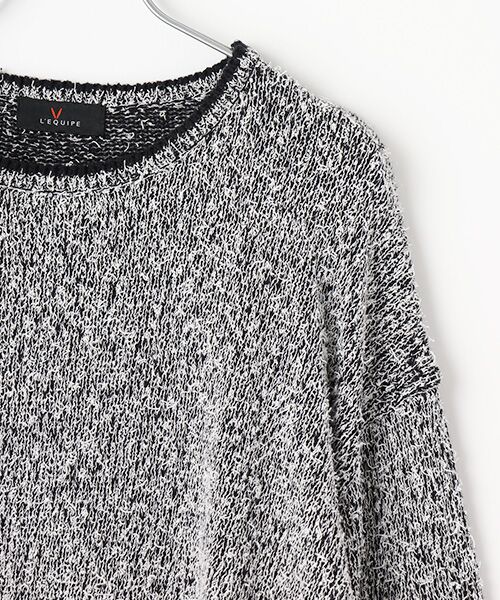 L'EQUIPE / レキップ ニット・セーター | カールヤーンニットトップス | 詳細2